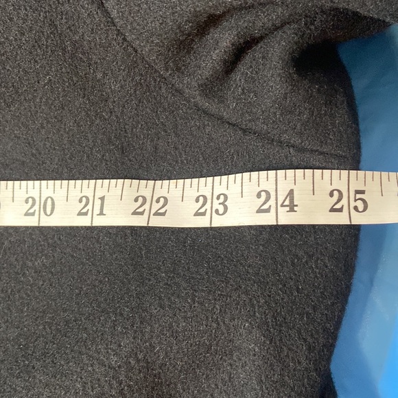 EUC Sag Harbor wool coat. Black, size 16 - Picture 5 of 9